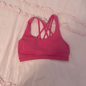 Sonic Pink Lululemon Bra Top
